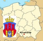 KrakĂłw Coat of arms and location