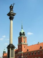 Royal Castle square with Sigismund's Column